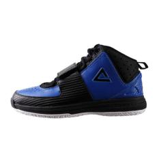PEAK Crossover I Sepatu Basket Original Outdoor-Blue Black
