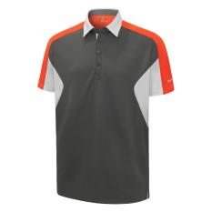 PIN HIGH Baju Golf William – Abu-abu