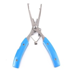 Dipoles Anti Karat Pancing Tang Tahan Air Asin 5-Dalam-1 Multi Menggunakan Memotong Jalinan Jalinan Umpan dan Dilepas timbangan Ikan Warna: biru Keterangan: Standar-Internasional