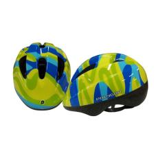 Polygon Helm Anak Wave - Hijau/Biru