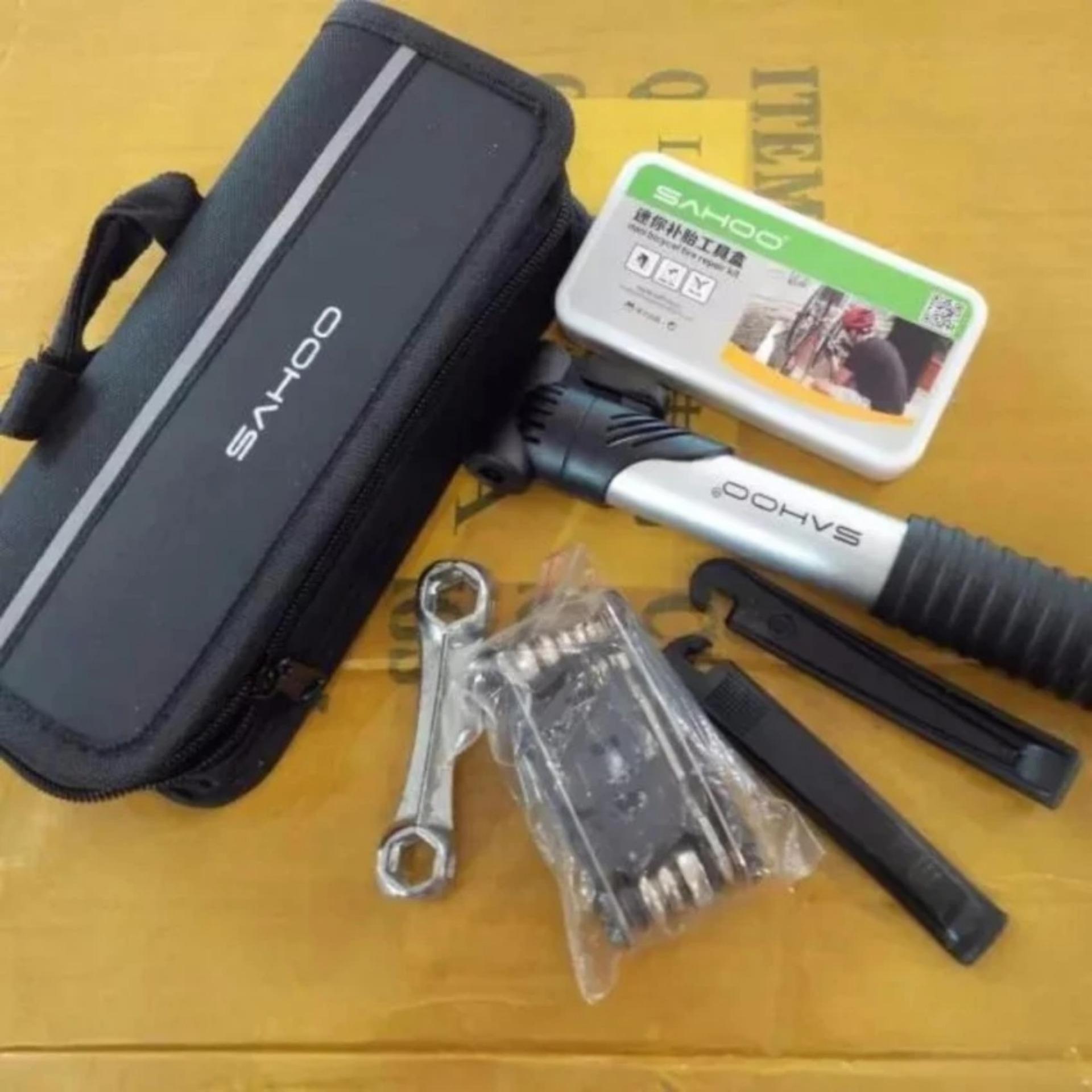 POMPA DAN TAMBAL BAN SEPEDA Aksesoris Hits