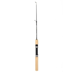 Portable Lampu Berat Memancing Tiang Mengatasi (Cokelat Kehitaman)-60 Cm