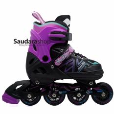 Power King Sepatu Roda Inline Skate Unggu / Sepaturoda Inlineskate Roda Full Karet Purple