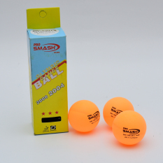 Pro Smash Bola Tenis Meja isi 3 (Kuning)
