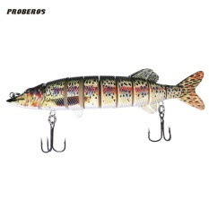 Proberos Buatan Fishing Lure dengan Kait Tajam 9 Bagian Besar Pike (Warna D)-Intl
