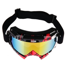 Profesional Motorcross Kacamata Sepeda Motor Trail ATV Sepeda Motor Kacamata Ski (Multicolor)-Intl