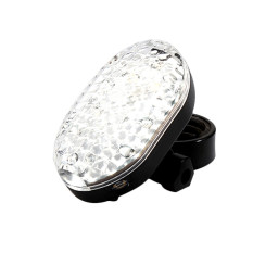 Proyeksi Laser Tail Lampu Sepeda Sepeda Light Mountain Bike Rear Lamp Riding Safety Caution Warning Light Multicolor