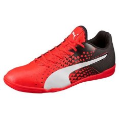 Puma evoSPEED Sala Graphic Footbal Shoes - Red Blast-White-Black