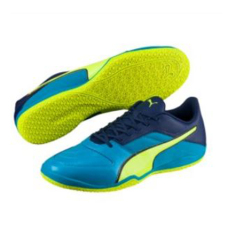 Puma Gavetto II Sepatu Futsal Pria Atomic Blue-Blue Depths-Safety Yellow