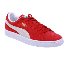 Puma Suede Classic+ Sepatu Sneakers Olahraga - Team Regal Red-White