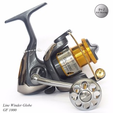 Reel Pancing Spinning Line Winder Globe 9+1 BB ukuran 1000