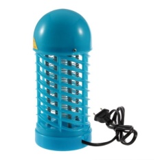 (DIPERBAHARUI) Electric Mosquito Killer Lamp dan Serangga/Serangga Repeller Perangkap Biru-Intl