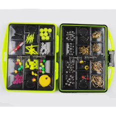 Rock Kotak Aksesoris Pancing Surf Casting Fishing Tackle Box Swivel Berjoget Kait Memancing Alat Set-Intl