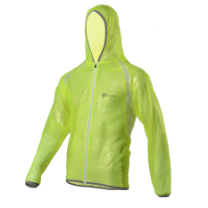 ROCKBROS Sepeda Bersepeda Kausal Jaket Tahan Air Windproof Angin Mantel Mantel Hujan Hijau