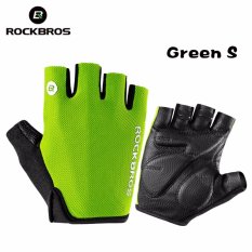 ROCKBROS Musim Panas Bersepeda Sepeda Sarung Tangan Musim Panas Setengah Jari Shockproof Breathable MTB Gunung Sepeda Olahraga Sarung Tangan Pria Wanita Bersepeda Peralatan Various models