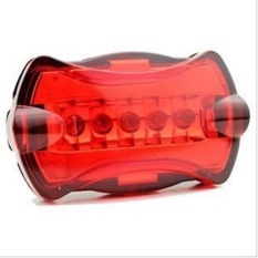 SA YANYI 5-LED Belakang Sepeda Naik Sepeda Lampu Belakang Sepeda-Intl