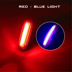 SA YANYI Waterproof USB Charging Bike Cycle Laser Taillights Keselamatan Sepeda Lampu Belakang Peringatan, Super Terang-Internasional