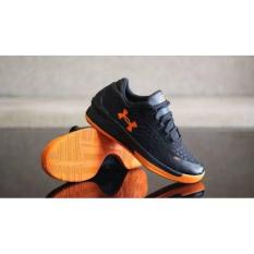Sepatu Basket Under Armour Hitam Orange Oriignaal Premium Import 39-44