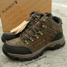 Sepatu Gunung / Outdoor / Tracking Ori Merk Playboy - 33Edbd
