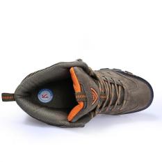 Sepatu Gunung/Trekking/Hiking/Adventure Merek Snta 467 Greenorange