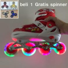 Sepatu roda anak inline skate power super model bajaj