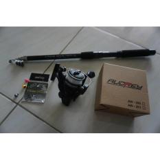 Set Joran dan Reel Pancing (Joran Uticate dan Reel Audrey)