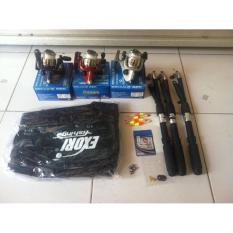 Set Alat Pancing 3 Paket 150 Cm 3 BB plus Tas