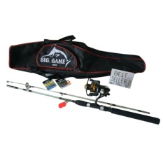 Set Pancing Joran Aeon Mustang 180 dan Reel Super Jet 3000