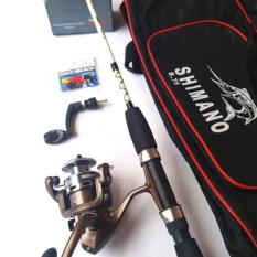 Set Pancing Kolam DAIDO Spool Metal Joran Putih