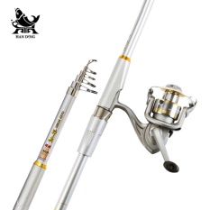 Shenbing Pancingan Ikan Laut Combo 2.1-3.6 M Super Hard Karbon Tinggi 5-7 Bagian Teleskopik Tongkat Pancing untuk Ikan Besar Casting Rod-Intl