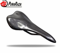 (Shiny) 2017 New Full Carbon Fiber Bicycle Seat/kursi/jalan Sepeda Pelana Kursi/Carbon Saddle 270*130 105g-Intl