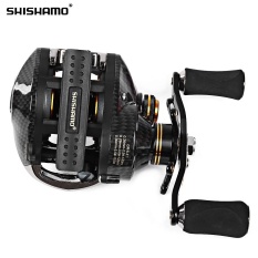 Fishdrops LB200 7.0: 1 Baitcasting Reel 18 Ball Bearing Carp Memancing Tangan Kiri Umpan-Internasional