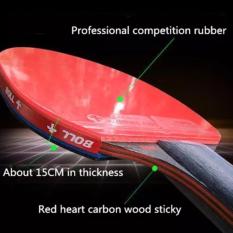 Shorthand Raket Tenis Meja Kualitas Profesional Tenis Meja Bat Paddle Karet-Internasional