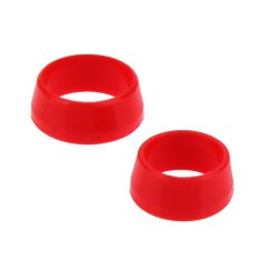 Silicone Waterproof Mountain Road Bike Seat Post Cincin Karet Debu Cover (Merah)-Intl