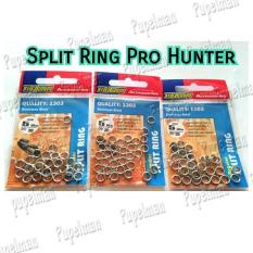 Size 9 - Split Ring Prohunter Kait Lure Besi Pengait Lure stainless steel Essence Crawfish Ecrevisse Essence Pasta Pancing Joran Pancingan Air Laut Tawar Makanan Makan Pakan Senar Pancing Tali Umpan Joran Pancingan Soft Bait Lure Spinner