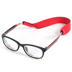 Sohoku Tali Kacamata Sport Neoprene - Merah