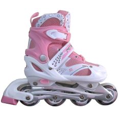 Sport Power Line Sepatu Roda Anak - Pink