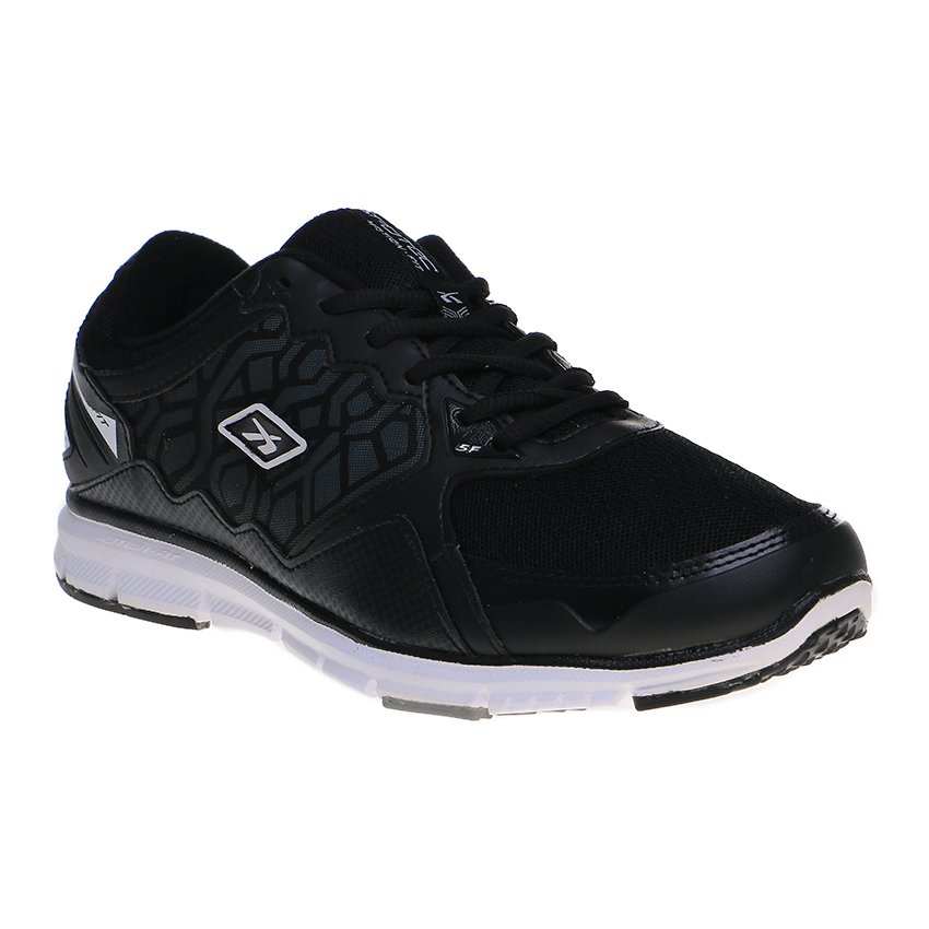 Spotec Genesis Sepatu Lari - Black/White