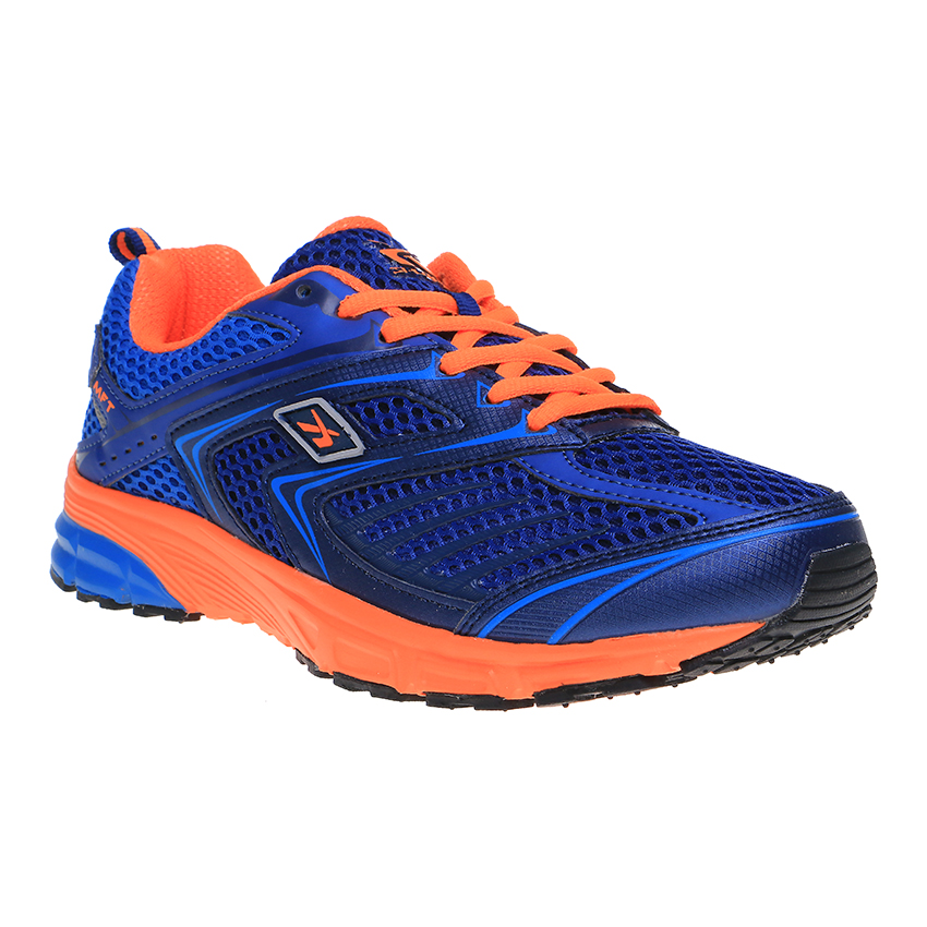 Spotec Power Max Plus Sepatu Lari - Dark Navy/Orange