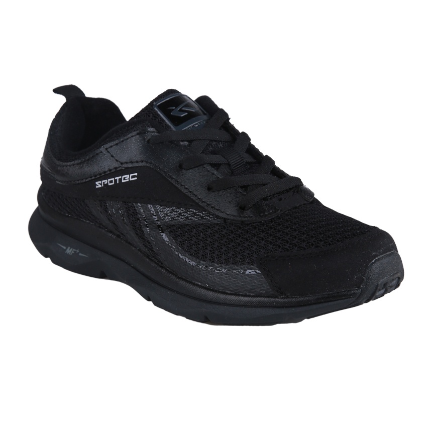 Spotec Romans Sepatu Lari - Hitam/Hitam