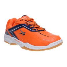 Spotec Vega Sepatu Badminton - Oranye-Biru Tua