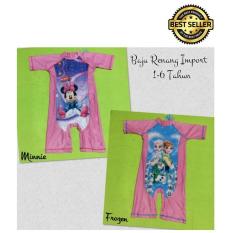 Swimsuit (Baju Renang) Import - Frozen / Minnie (Kisaran 1-6 Tahun) - 6Cd639