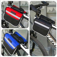 Tas Organizer Sepeda Frame Double Bag - Perlengkapan Aksesoris Sepeda