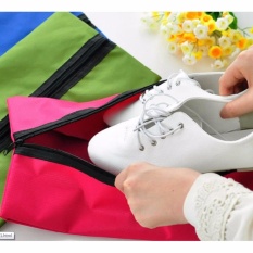 Tas Sepatu Cover Sarung Sepatu Traveling Shoe Bag Polos WaterproofShoes Bag Outdoor Travel Sports Tote Case Handbag Toiletry