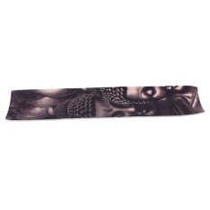 Lengan Tato Motor Bersepeda Outdoor Olahraga Tabir Surya Nylon Festival Pesta-Intl