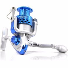 Teiton Debao CS3000 Fishing Spinning Reel 8 Ball Bearing Reel Pancing Alat Gulungan Pancing Ikan Laut Sungai Fish Bahan Metal Aluminium Tarikan Kuat Gear Berkualitas Rivers Daya Tampung Tali Banyak - Biru