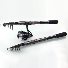 Joran Pancing Rods Tiang Teleskopik Memancing Tiang Batang 1.8 M Ukuran: 2.7 M (8.86Ft)