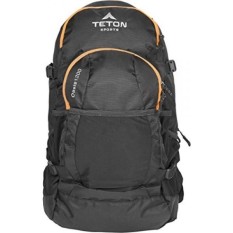 TETON Sports Oasis 1200 ITER Hidrasi Ransel Sempurna untuk Ski, Berlari, Bersepeda, Bersepeda, Hiking, Climbing, dan Berburu; Air Kandung Kemih Termasuk; Cover Hujan Gratis Termasuk; Hitam-Intl
