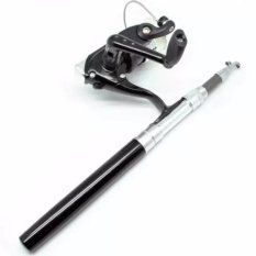 Tongkat Joran Pancing Pancingan Mini Portable Extreme Pen Fishing Rod Length 1.4M Ikan Besar Kecil