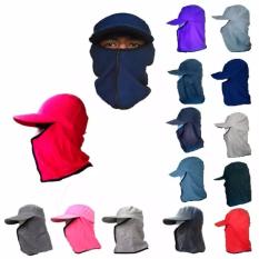 Topi Jepang Topi Mancing Topi Gunung Anti Panas - Biru dongker